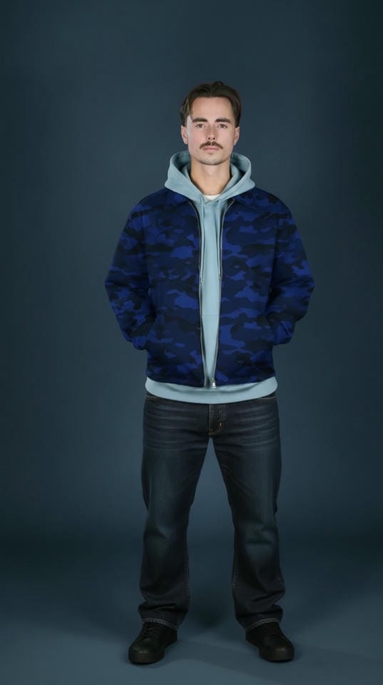 Blue Camo Ambient 1